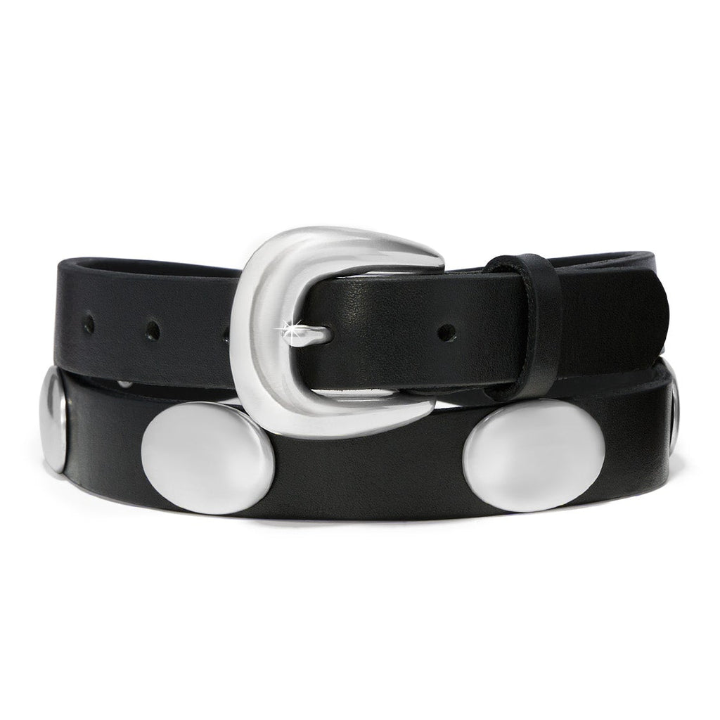 BRIGHTON B60473 LADIES MIDNIGHT SHINE LEATHER BELT