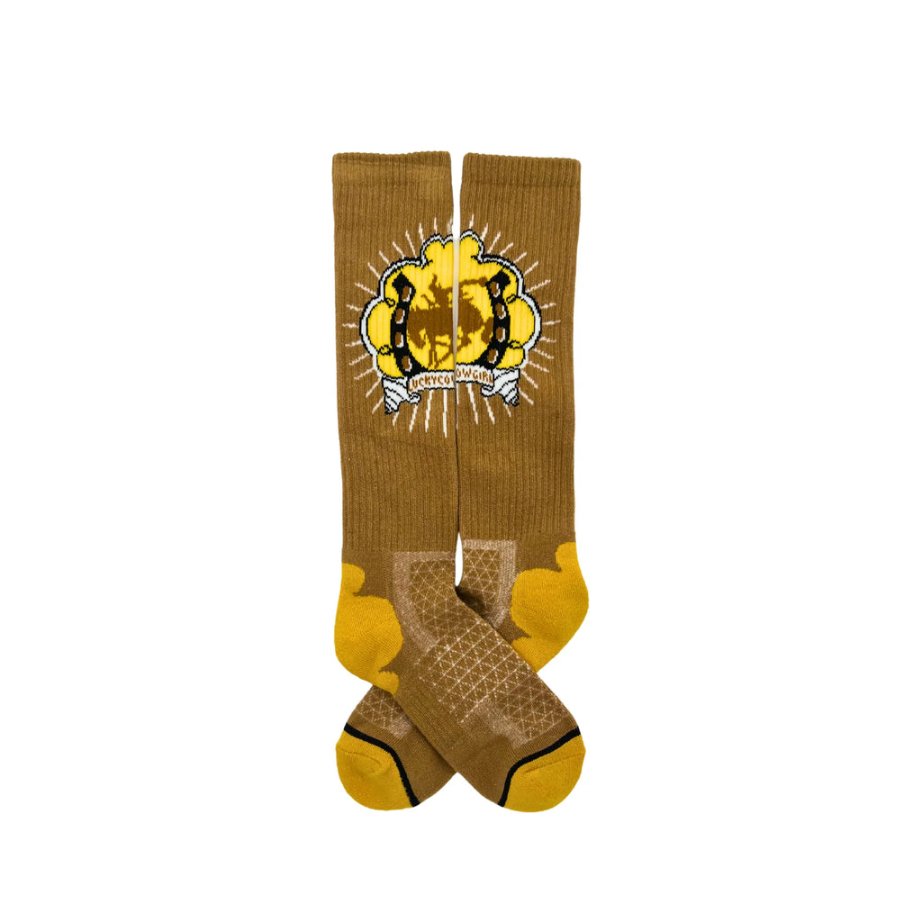 LUCKY CHUCK LUCKY BUCKING COWGIRL 12183 SOCKS