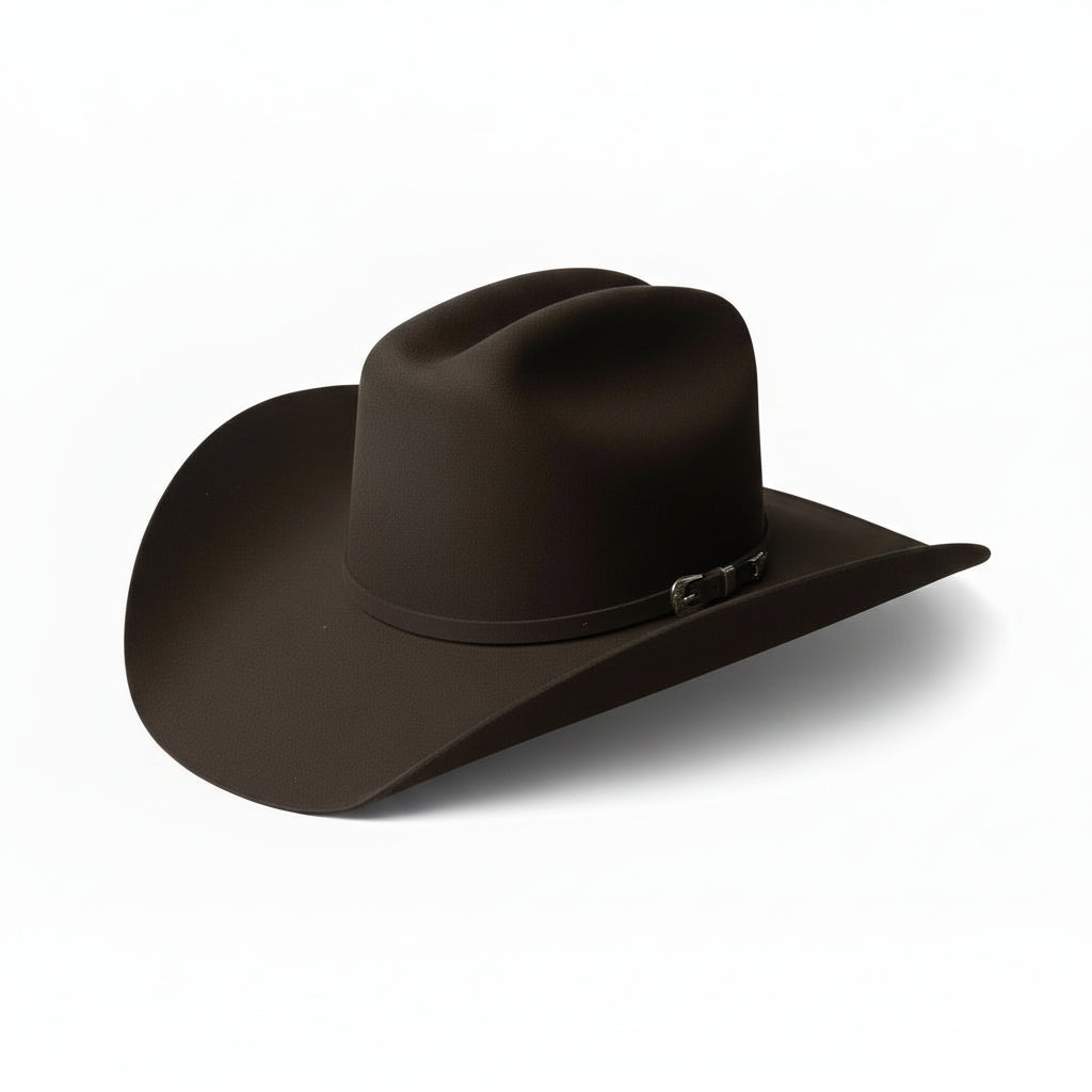 TENER'S PVL12913 5X FORT WORTH 4.25" BRIM FUR FELT COWBOY HAT