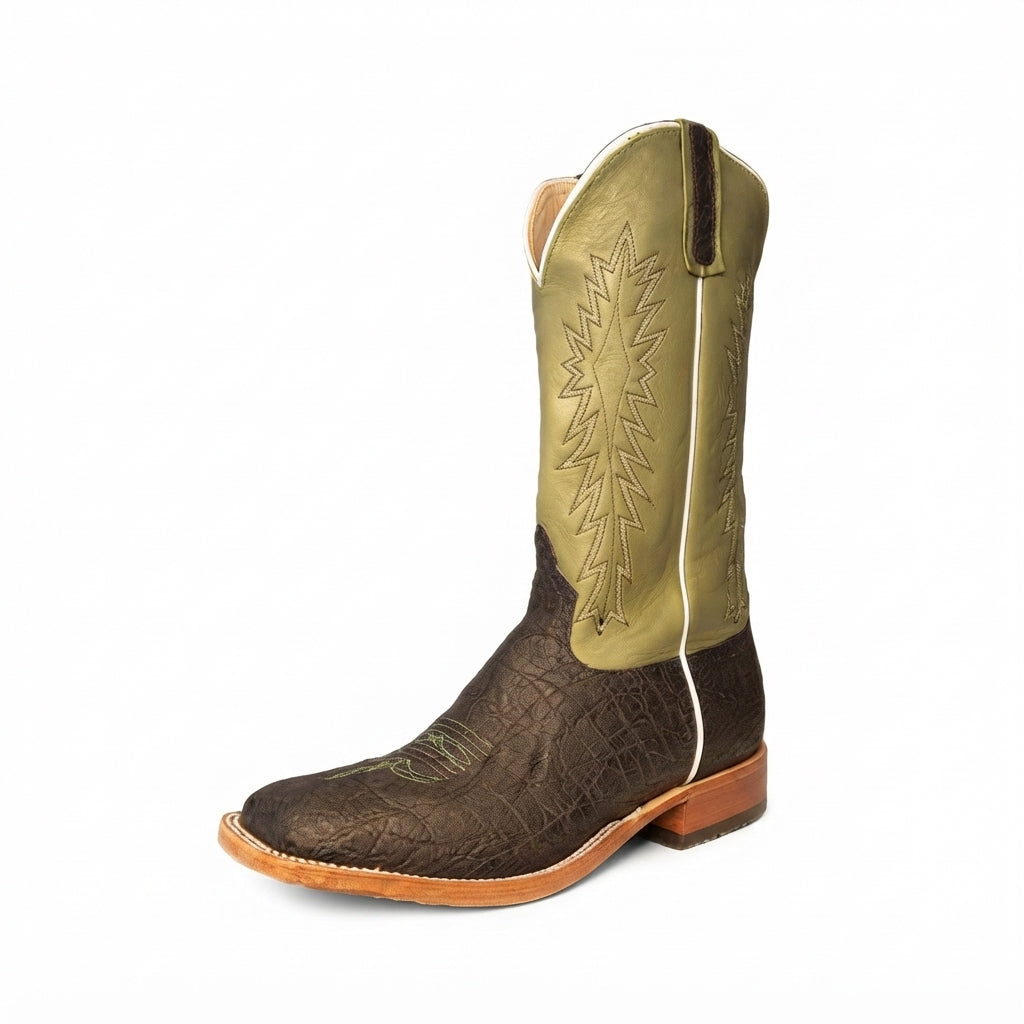 ANDERSON BEAN 361988 MEN'S BLACK ELEPHANT COWBOY BOOT