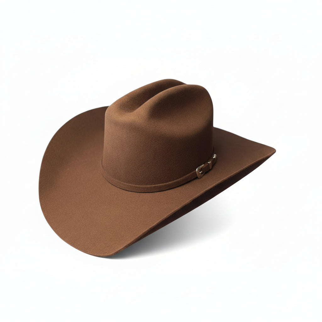 TENER'S PVL12913 5X FORT WORTH 4.25" BRIM FUR FELT COWBOY HAT