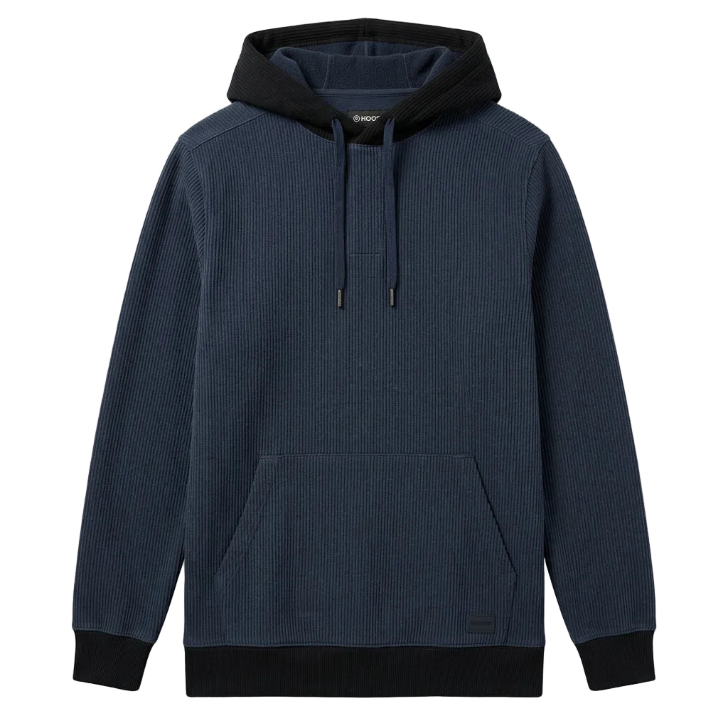 HOOEY HH2618BL MEN'S COWBOY CORDUROY PULLOVER HOODY
