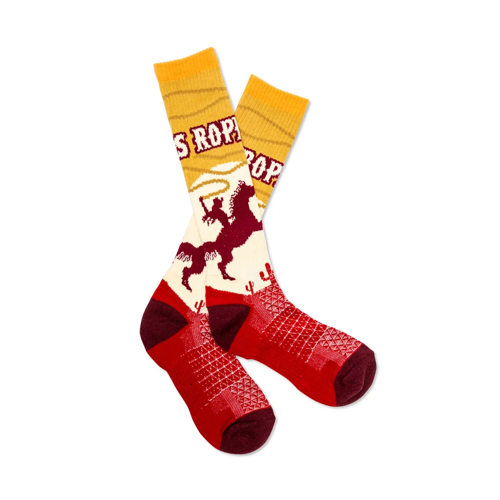 LUCKY CHUCK LET'S ROPE 12147 SOCKS