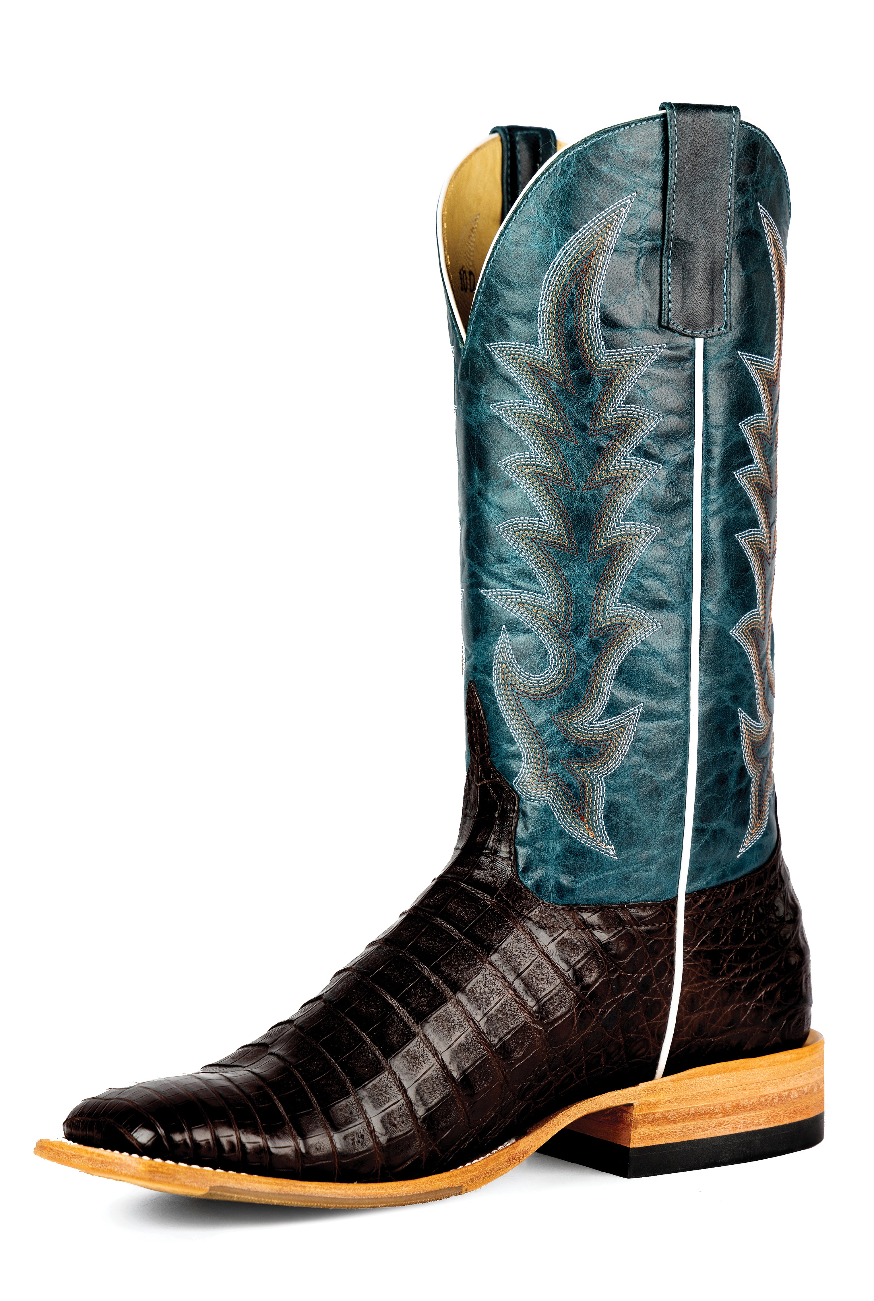 TOP HAND HP8065 CHOCOLATE CAIMAN BELLY