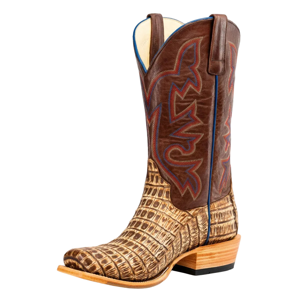 TOP HAND HP9546 MEN'S COGNAC SUNDANCE CAIMAN TAIL BOOT