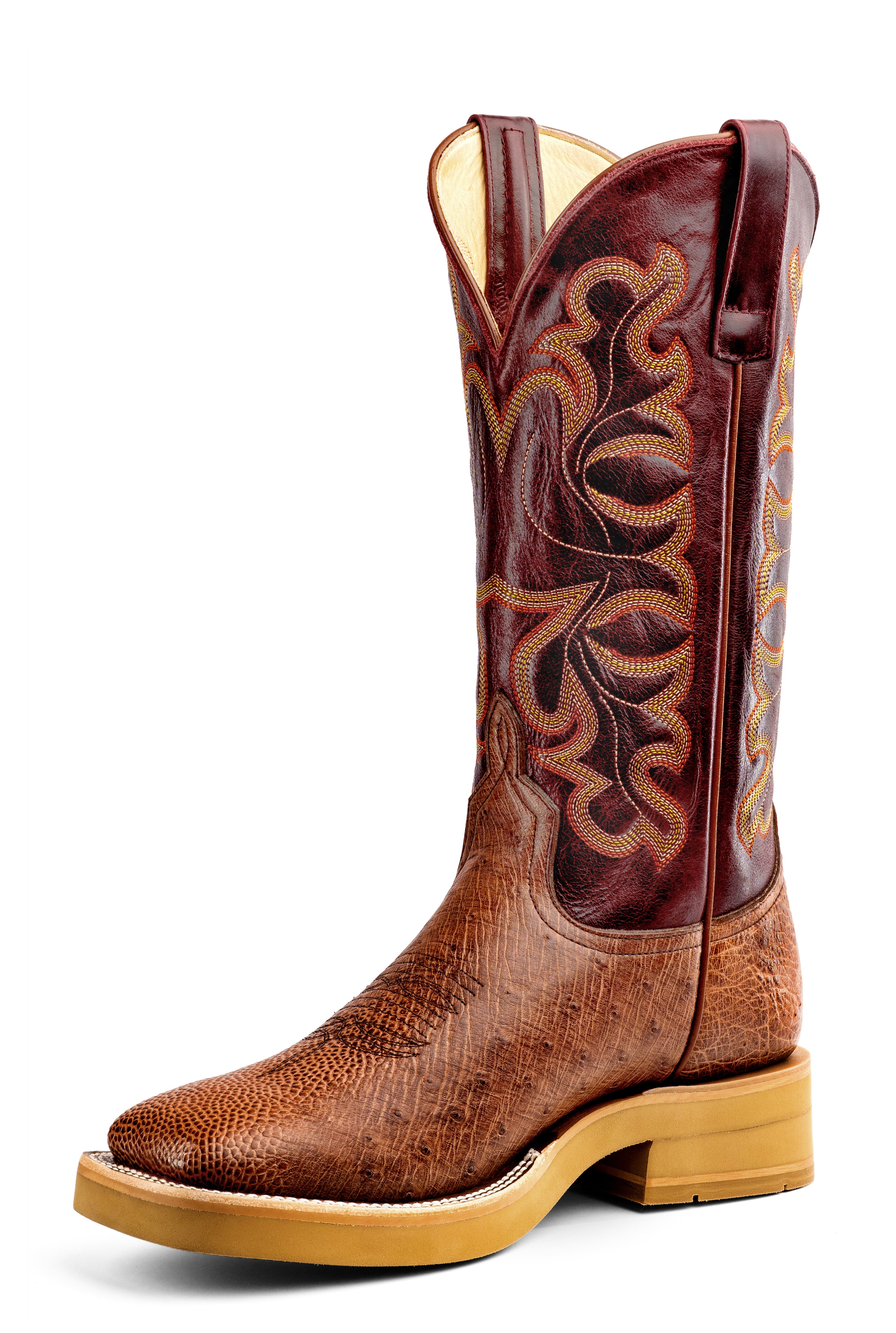 TOP HAND BY HORSEPOWER HPC505 MEN'S KANGO TOBAC SMOOTH OSTRICH BOOT