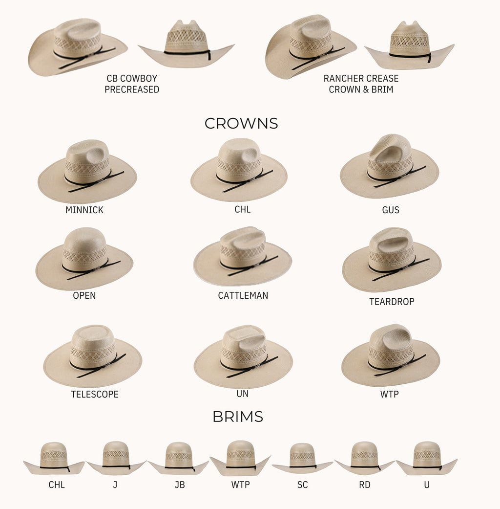 RODEO KING 7X Open Crown 4.5" Brim Felt Cowboy Hat