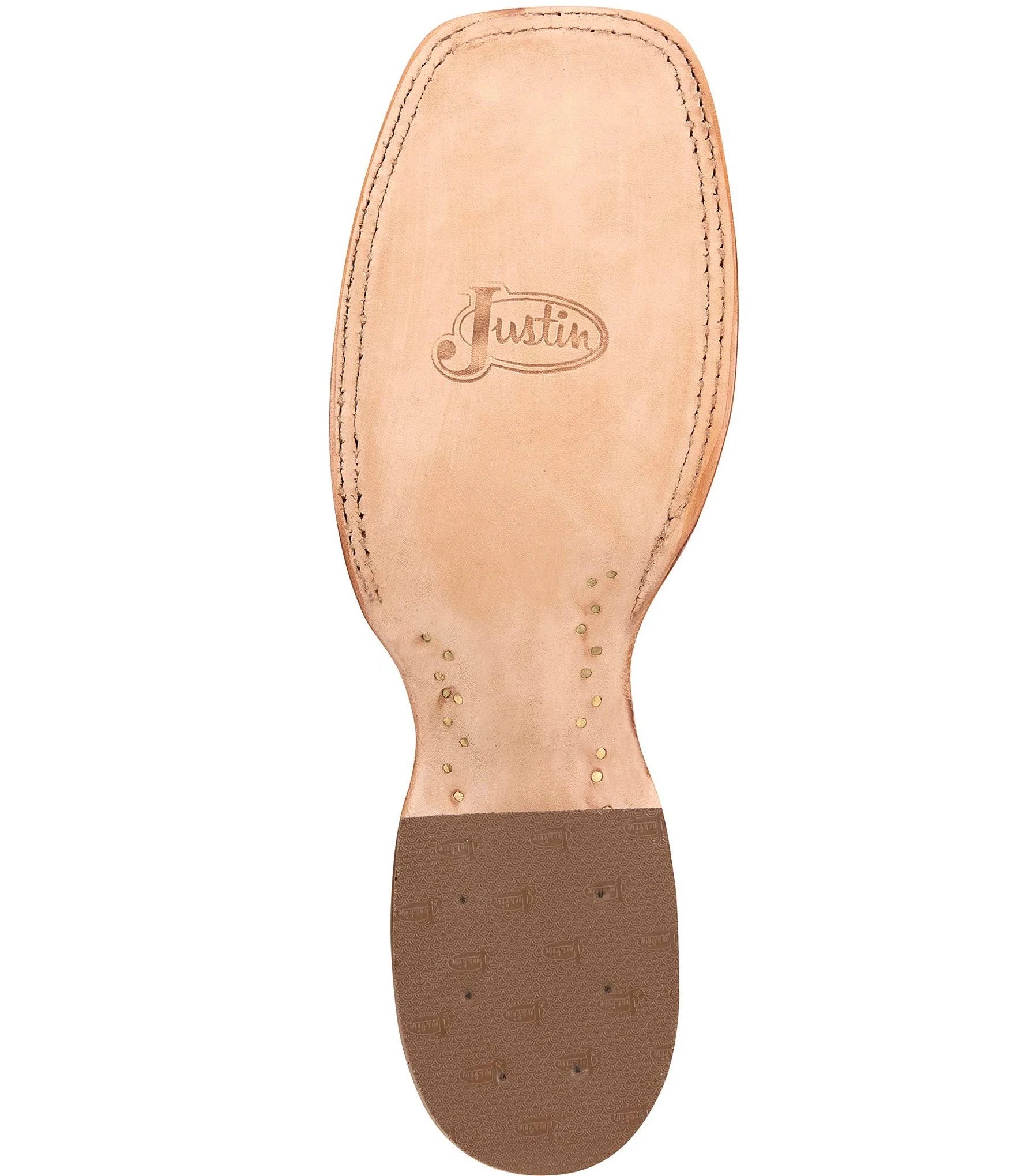 JUSTIN JE5171 COGNAC FULL QUILL