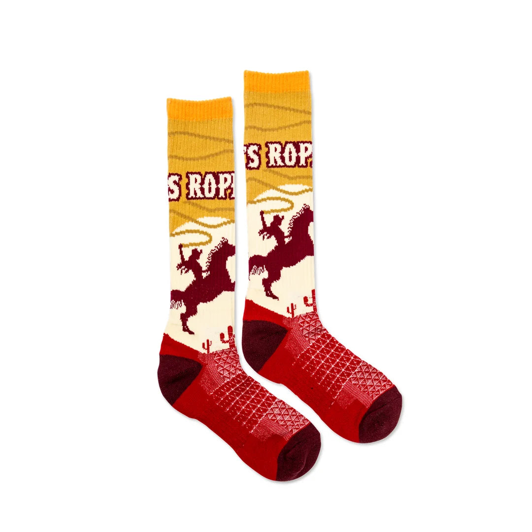 LUCKY CHUCK LET'S ROPE 12147 SOCKS