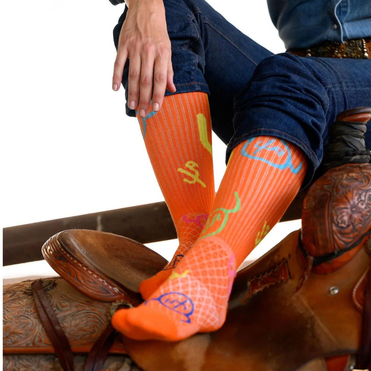 LUCKY CHUCK MOO CACTUS 12170 SOCKS