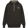 HOOEY RH2602DKBR MEN'S CHARBRAY RANK STOCK PULLOVER HOODY