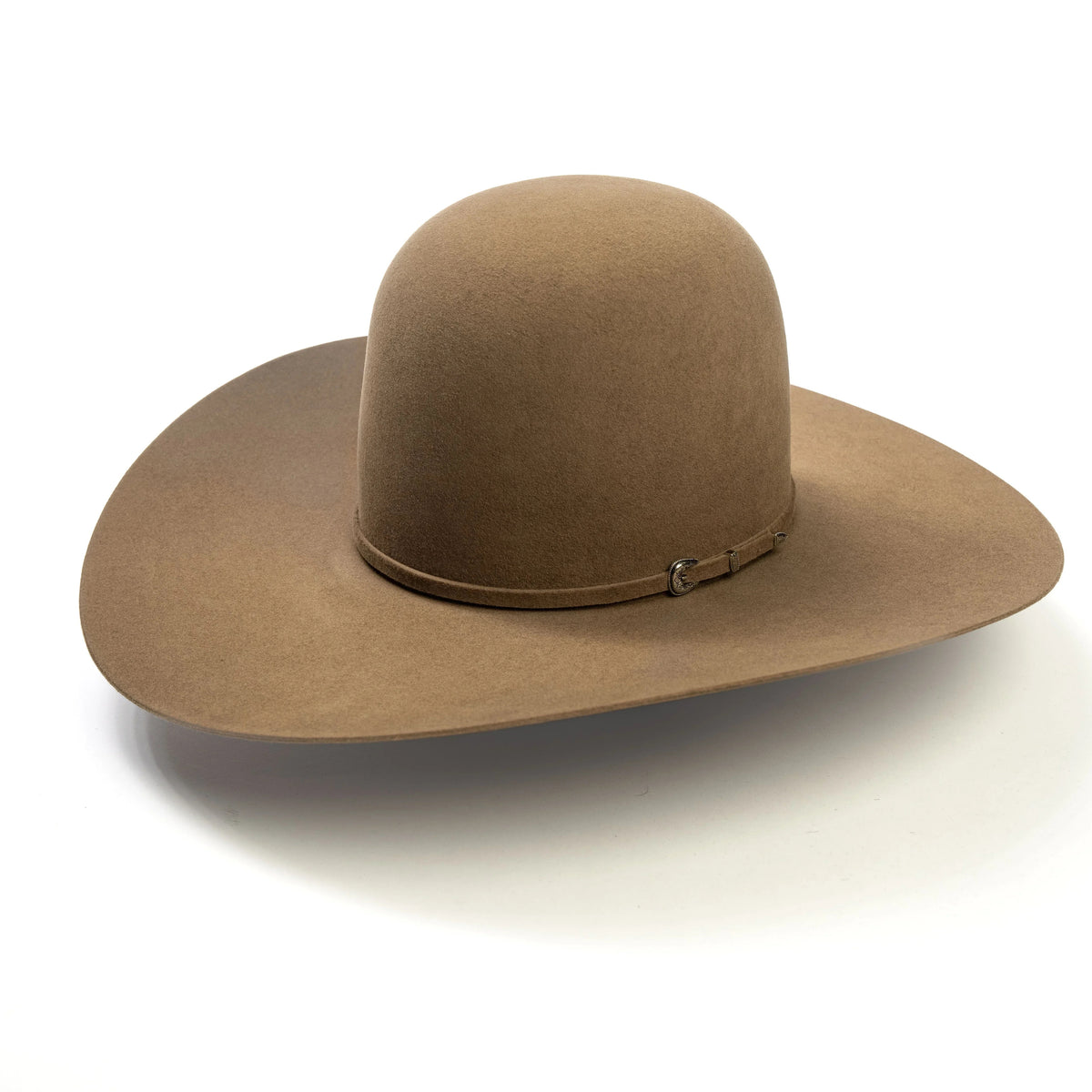 RODEO KING 10X OPEN CROWN 4.5" BRIM FELT COWBOY HAT