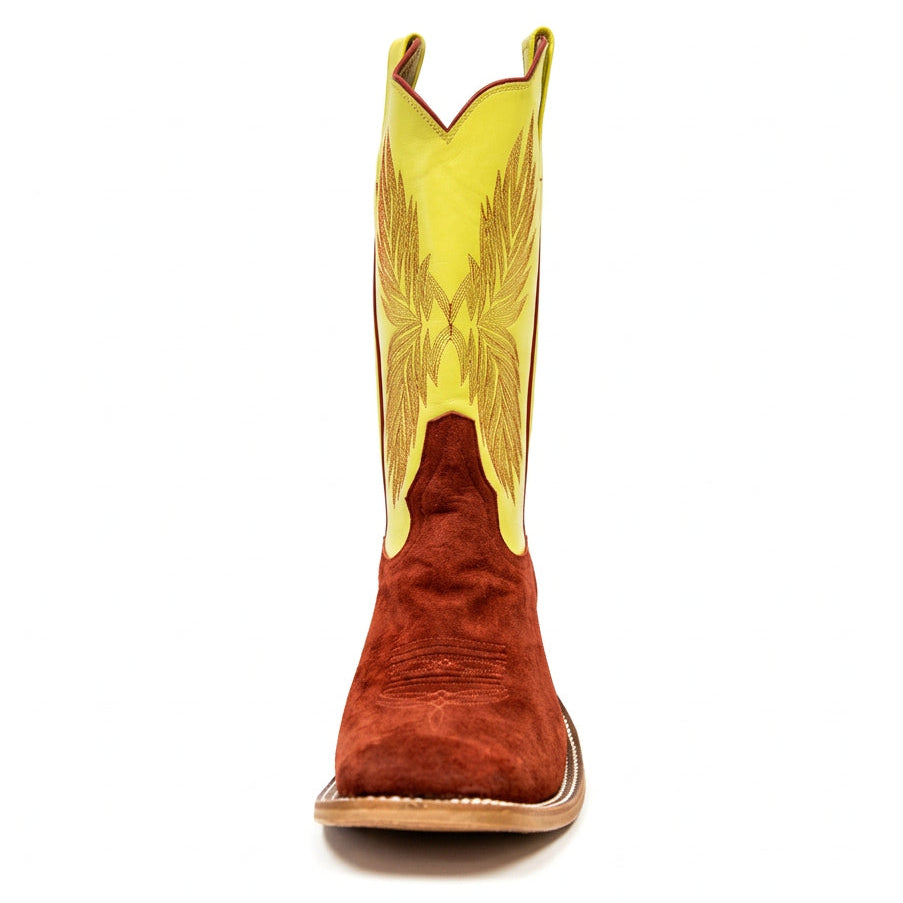 RIOS OF MERCEDES 160962 MEN'S MATTE RED KANGAROO BOOT