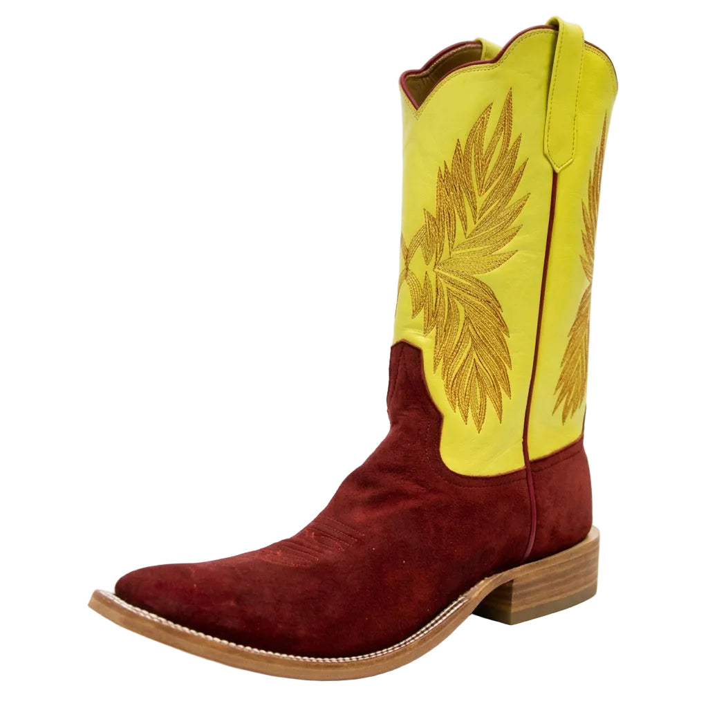 RIOS OF MERCEDES 160962 MEN'S MATTE RED KANGAROO BOOT