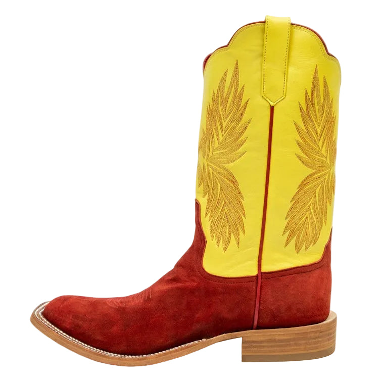 RIOS OF MERCEDES 160962 MEN'S MATTE RED KANGAROO BOOT