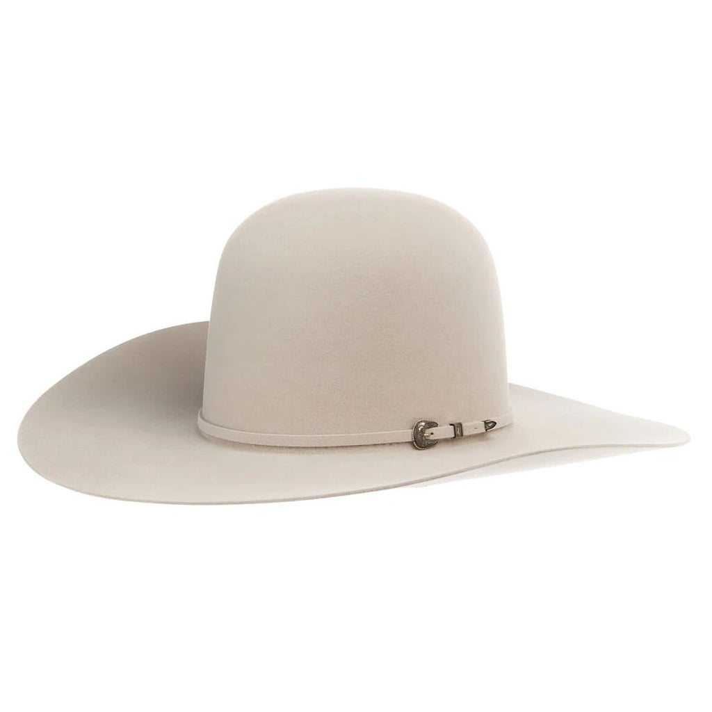 RODEO KING 30X SILVERBELLY OPEN CROWN 4.5" BRIM FELT COWBOY HAT