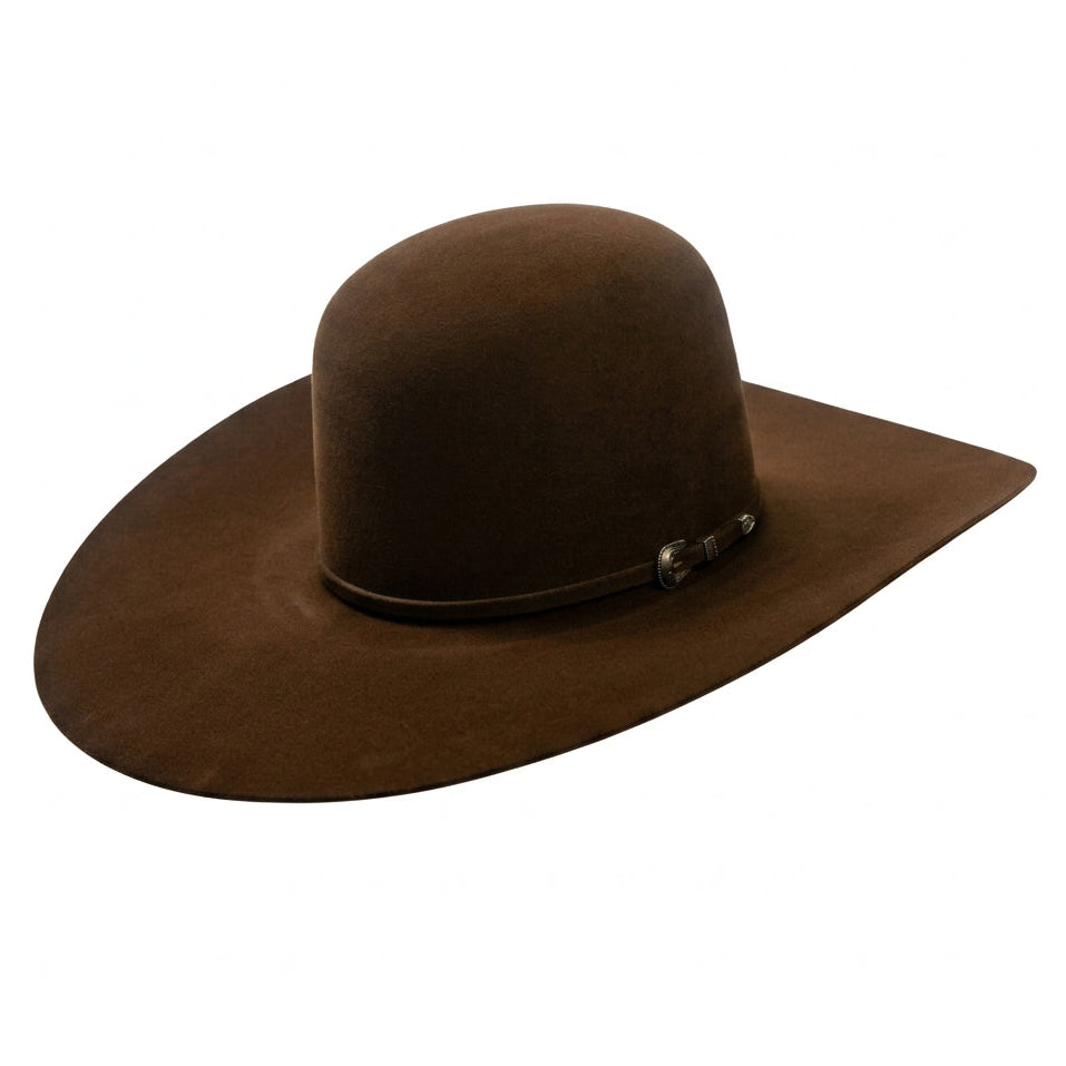 RODEO KING 30X WHISKEY OPEN CROWN 4.5" BRIM FELT COWBOY HAT