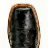 ANDERSON BEAN S3015 WOMEN'S BLACK FULL QUILL OSTRICH COWBOY BOOT