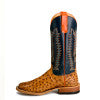 ANDERSON BEAN S3016 MEN'S BRANDY BRUCIATO FULL QUILL OSTRICH COWBOY BOOT