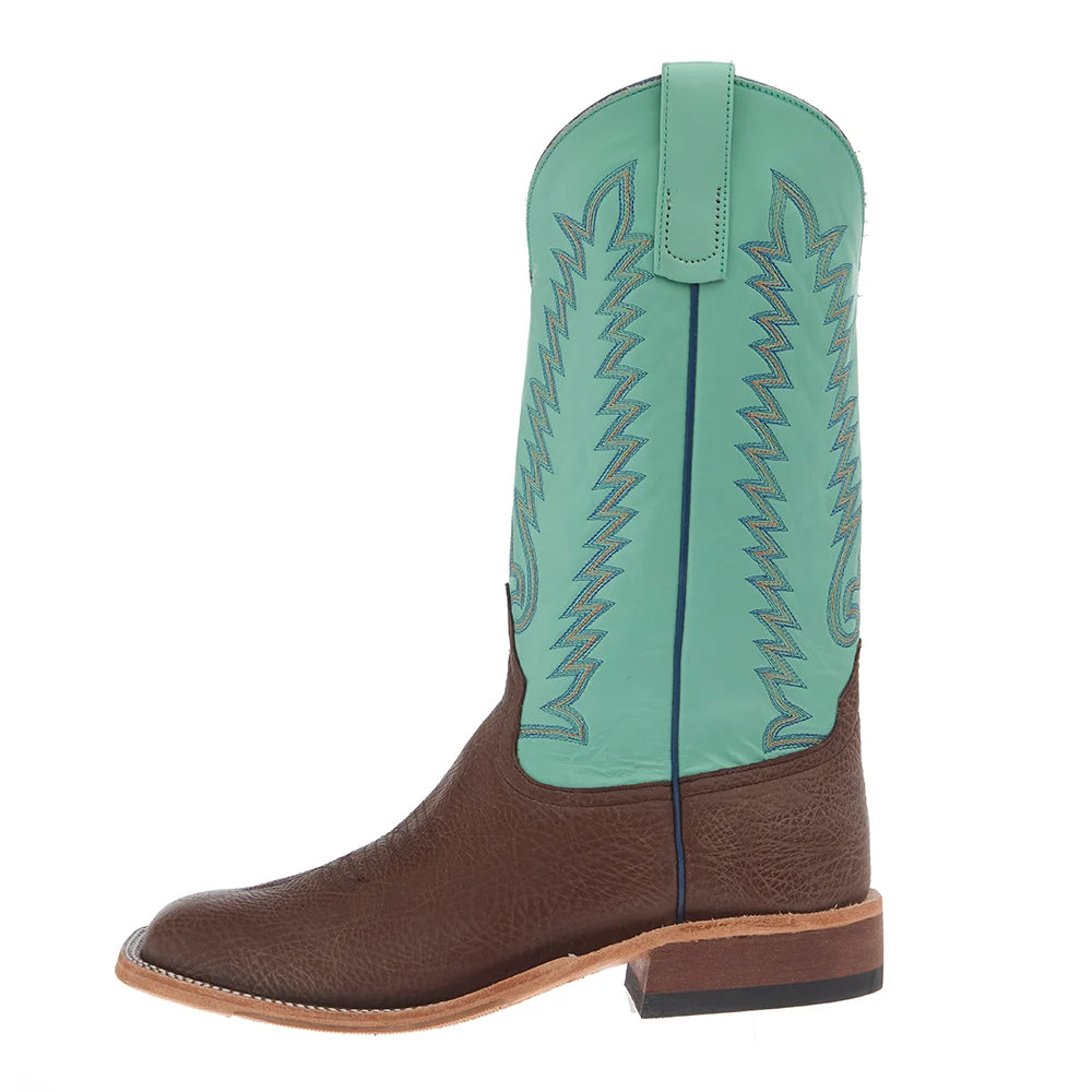 ANDERSON BEAN S5001 MEN'S CHOCOLATE SHRUNKEN SHOULDER COWBOY BOOT