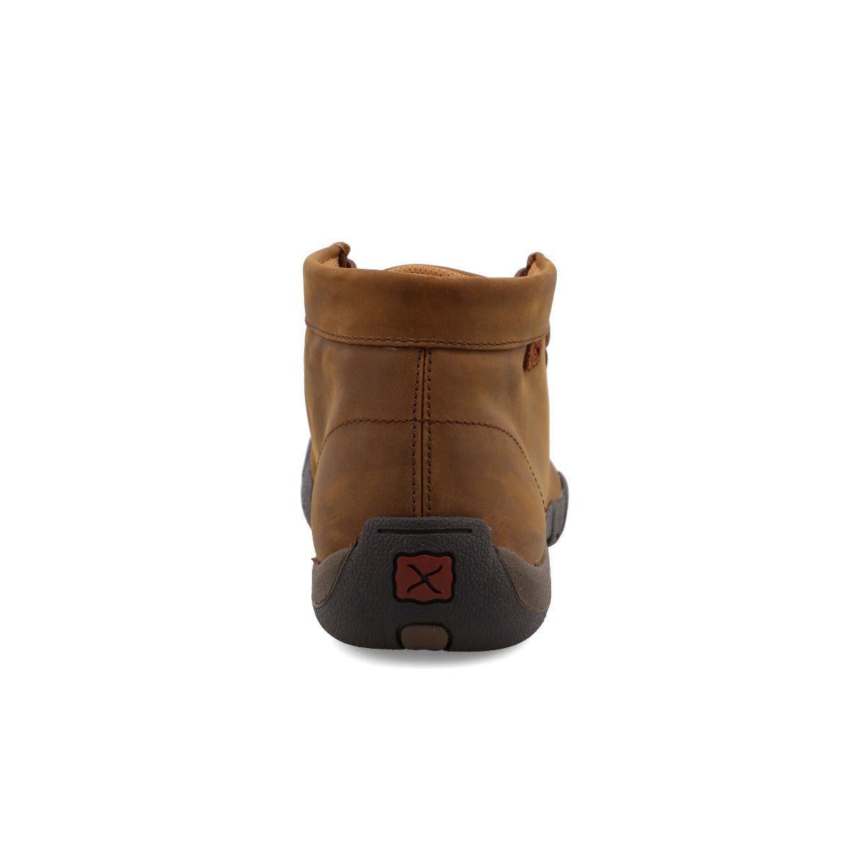 Twisted X MDMST01 Men's Steel Toe Work Chukka Driving Moc  Distressed Saddle, Oil & Slip Resistant