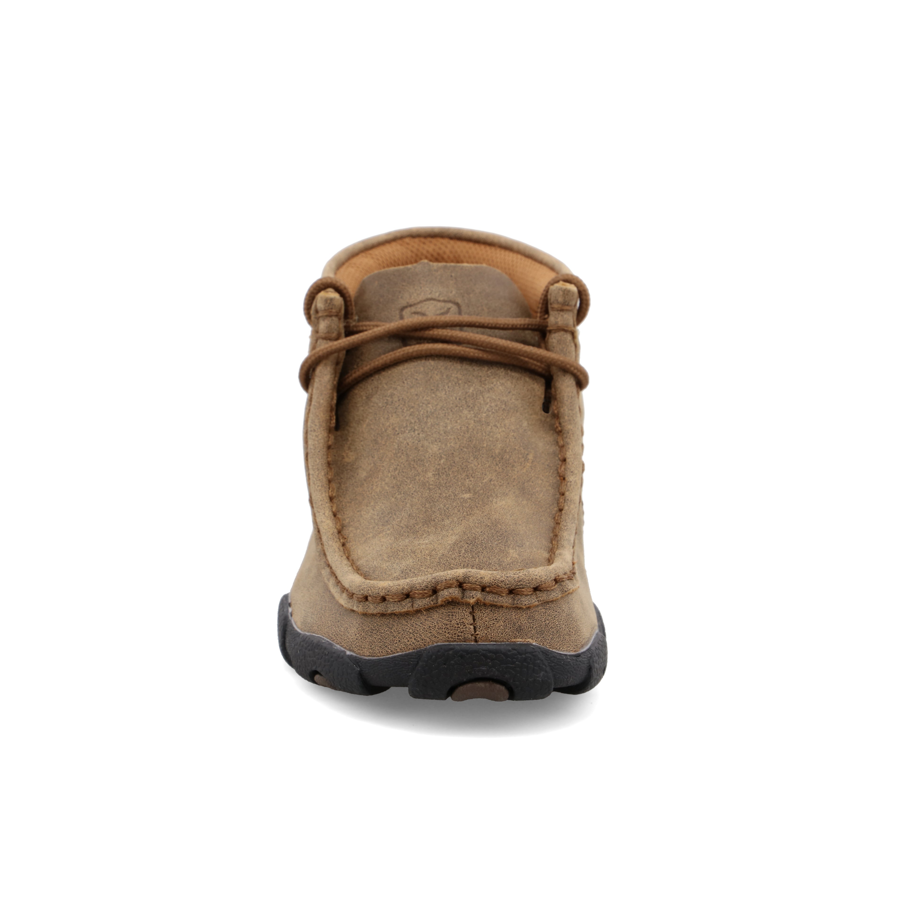 Twisted X CDM0001 Kids Bomber Chukka Driving Moc  Full-Grain Leather Upper, Lace Closure