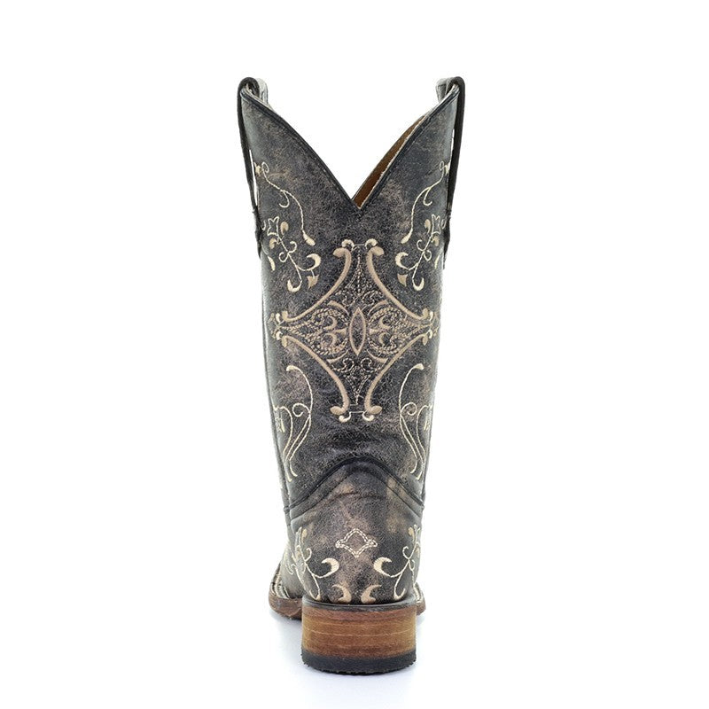 Circle G by Corral L5078 Andrea Women's Antique Embroidered Square Toe Cowboy Boots
