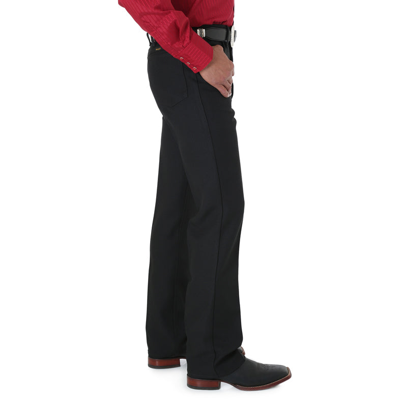 Wrangler 82BK Men's Wrancher Dress Jeans  Classic Fit, Original Rise, Polyester Stretch Twill