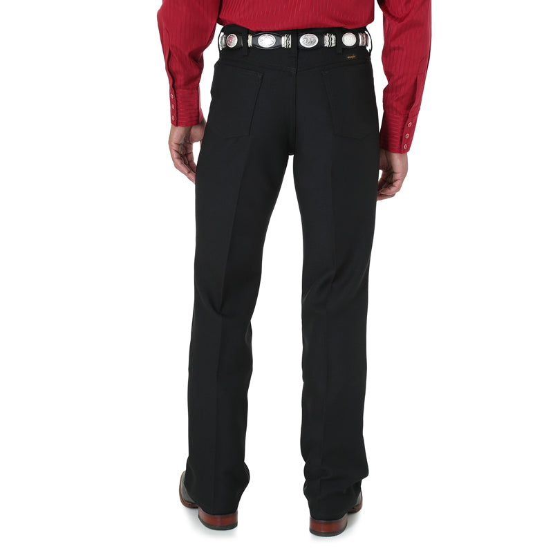 Wrangler 82BK Men's Wrancher Dress Jeans  Classic Fit, Original Rise, Polyester Stretch Twill