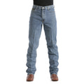 Cinch MB90530001 Men's  Green Label Original Fit Jeans  Medium Wash, 14 oz. Cotton Denim
