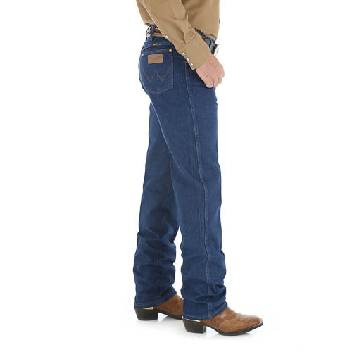 Wrangler 13MWZPW Men's Prewashed Indigo Original Cowboy Cut Jeans  Heavyweight Cotton Denim