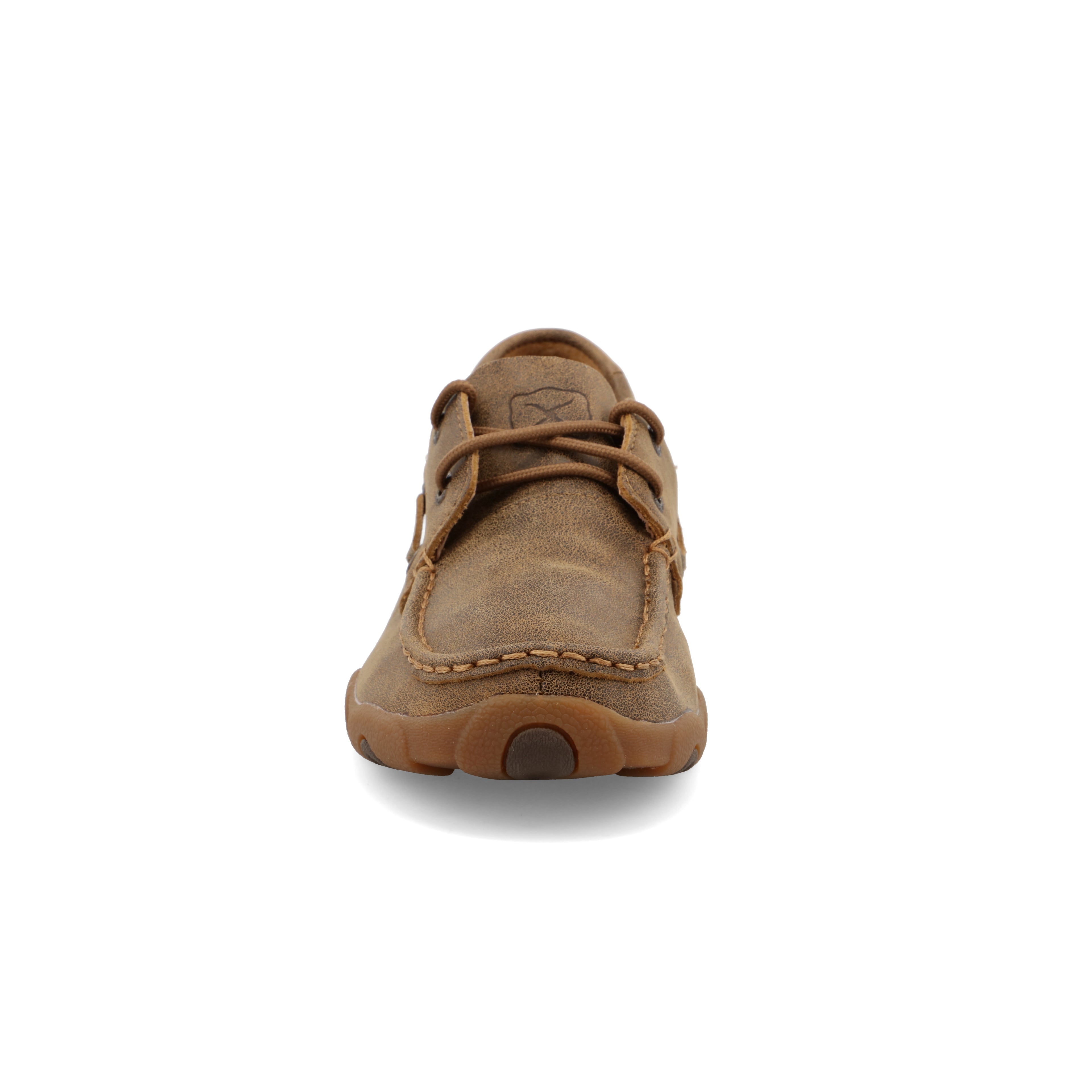 Twisted X WDM0003 Women's Casual Boat Shoe Driving Moc  Bomber, Full-Grain Leather, Lace Closure