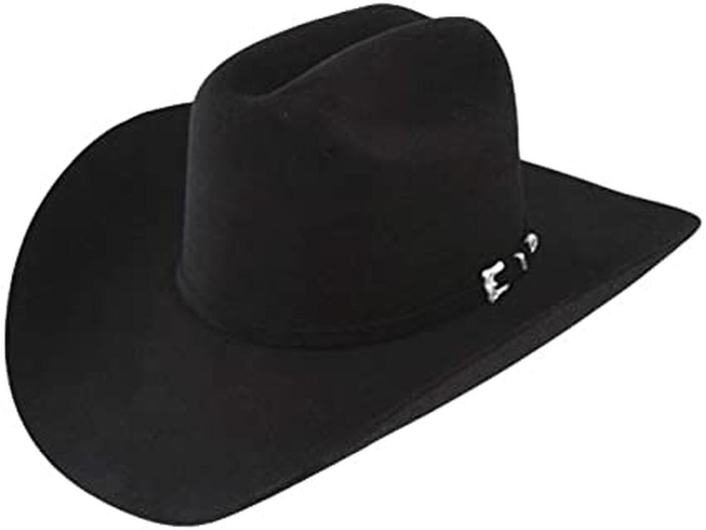 Resistol RFBKGD-094277 20X Black Gold Felt Cowboy Hat  Cattleman Crown, George Strait