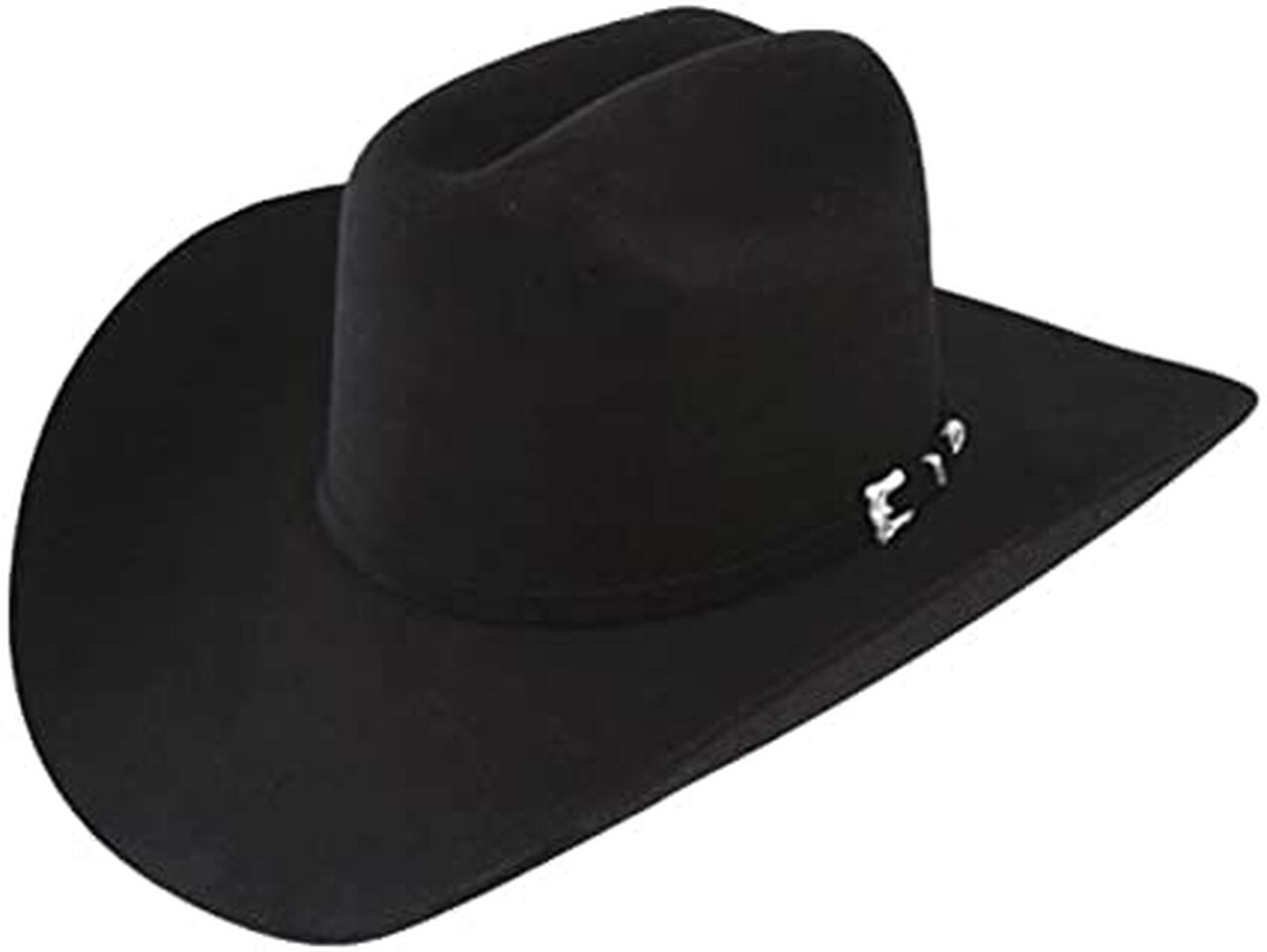 Resistol RFBKGD-094277 20X Black Gold Felt Cowboy Hat  Cattleman Crown, George Strait