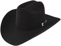 Resistol RFBKGD-094277 20X Black Gold Felt Cowboy Hat  Cattleman Crown, George Strait