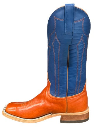 Anderson Bean 360858 Men's Pimento Kangaroo Cowboy Boots  13" Royal Blue Top, Tener's Exclusive