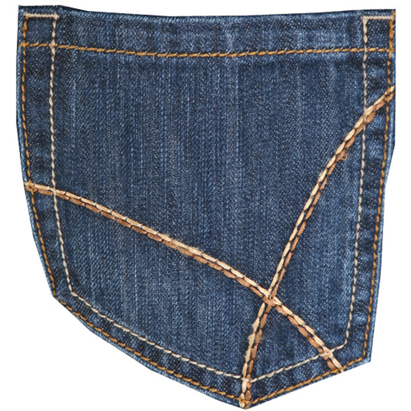 Wrangler 42MWXRD Men's 20X 42 Slim Fit Vintage Bootcut Jeans  River Denim Wash, Low Rise