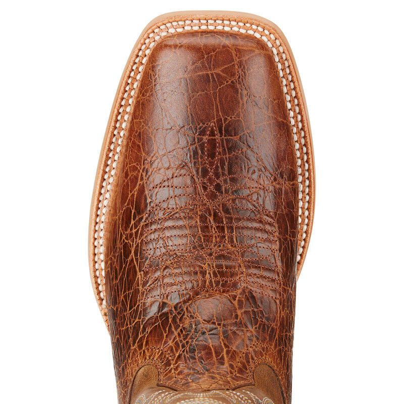 Ariat 10017381 Men's Cowhand Western Boots  Crackled Leather, ATS Comfort, Duratread Sole