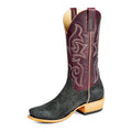 Horse Power HP9536 Men's Gray Carpincho Cowboy Boots - Purple Explosion Top, Narrow Square Toe