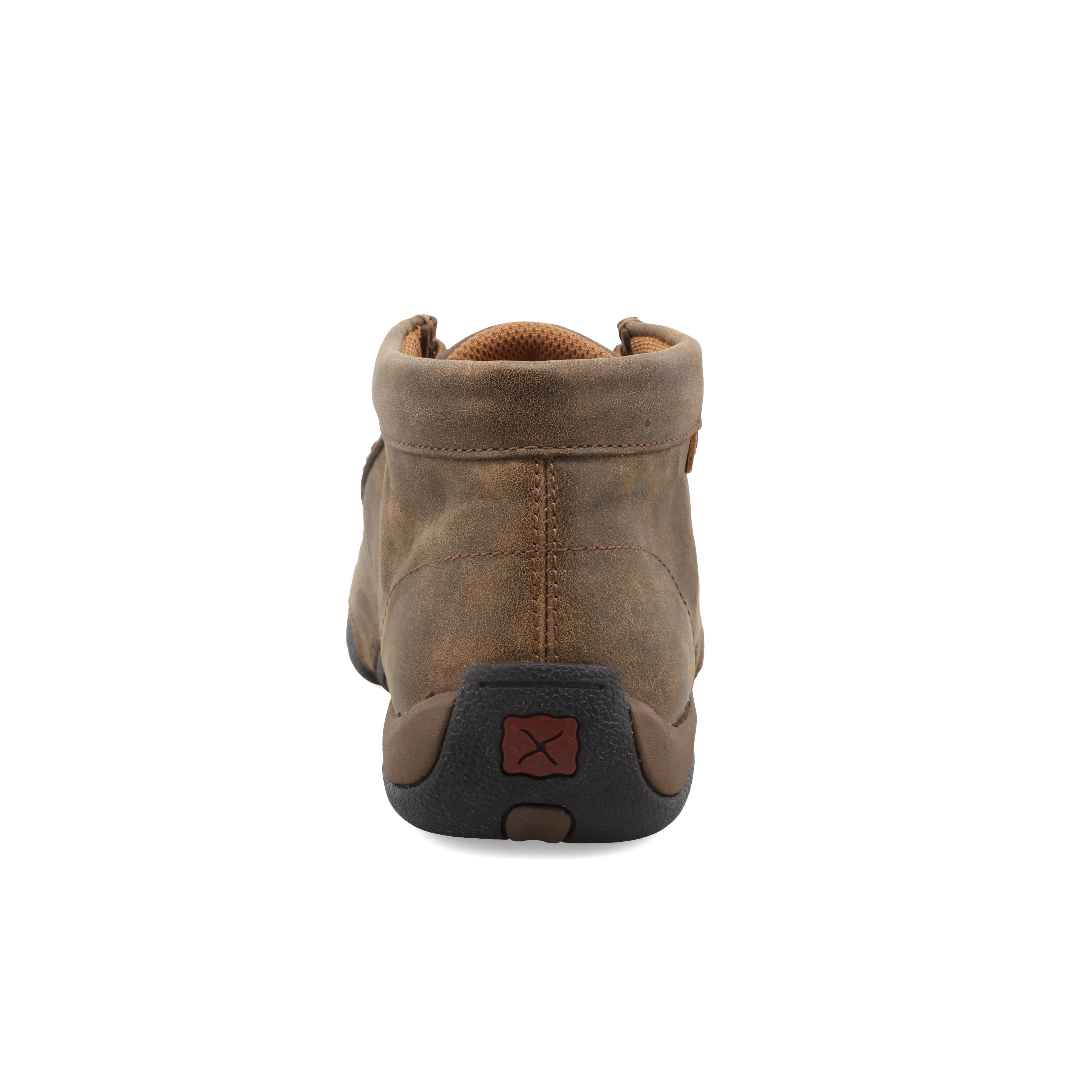Twisted X WDM0001 Women's Casual Chukka Driving Moc  Bomber, Handcrafted in Full-Grain Leather