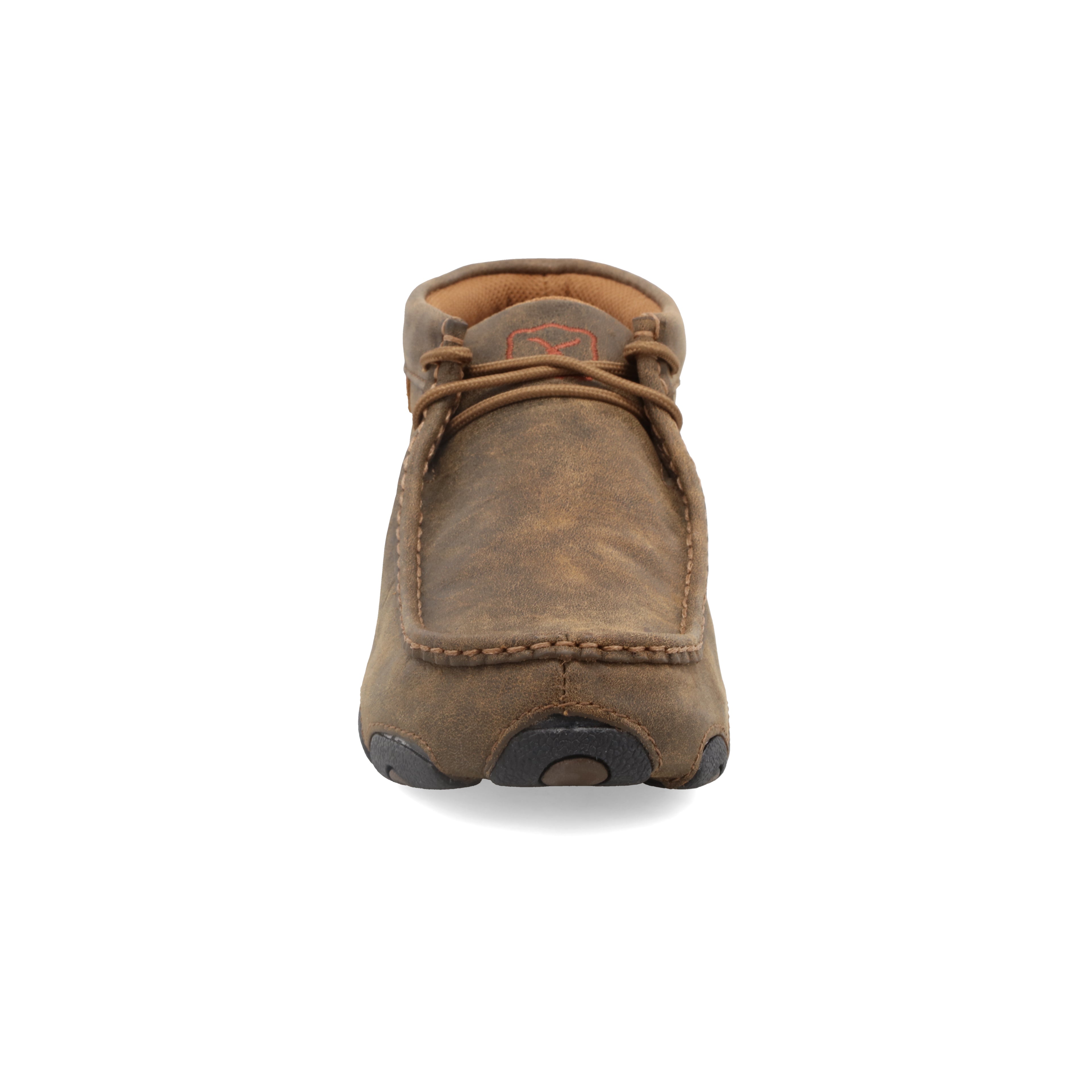 Twisted X WDM0001 Women's Casual Chukka Driving Moc  Bomber, Handcrafted in Full-Grain Leather