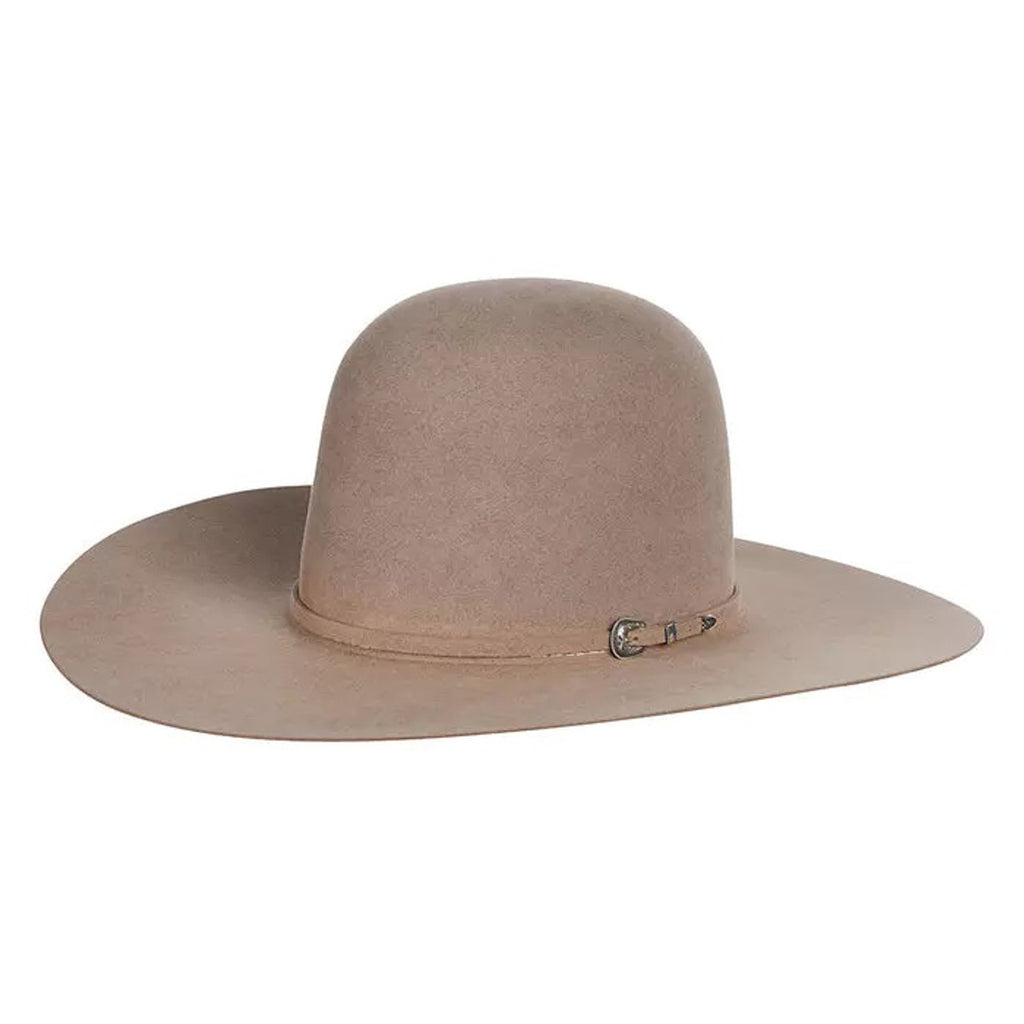 RODEO KING 100X OPEN CROWN 4.5" BRIM FELT COWBOY HAT