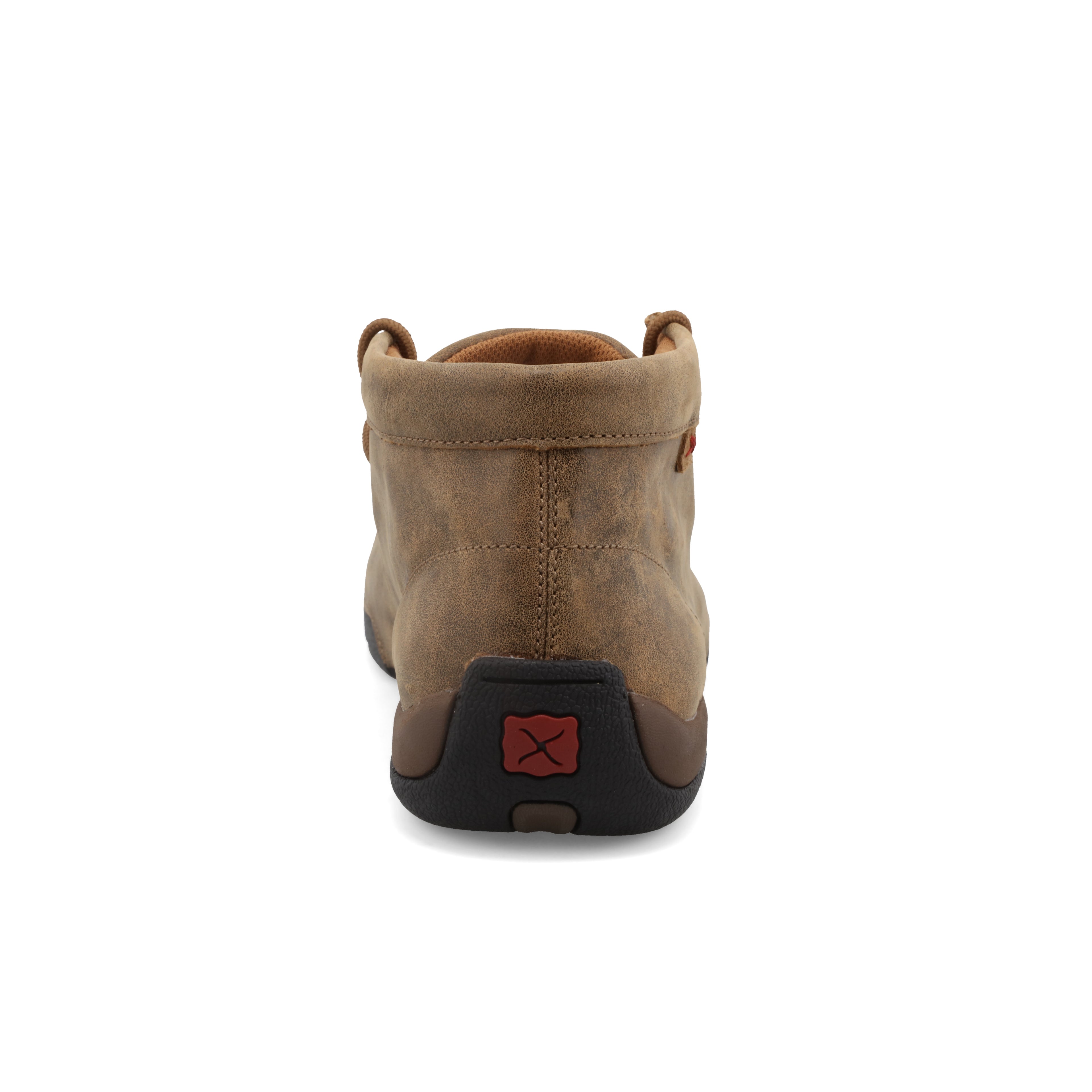 Twisted X MDM0003 Men's 'The Original' Casual Chukka Driving Moc  Bomber, Full-Grain Leather