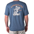 GameGuard 1011 Men's Deepwater Western Graphic Tee - Cotton Blend, Classic Fit, Rib Knit