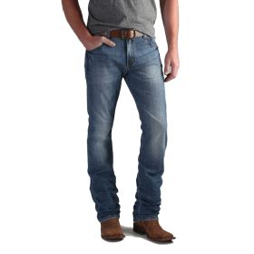 Men's Wrangler Retro Premium Slim Fit Straight Leg Jeans - SN Wash