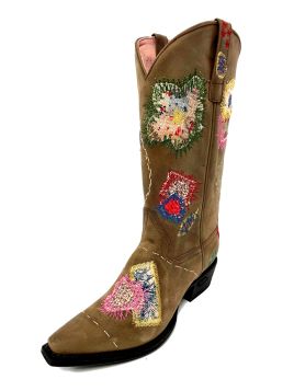 Miss Macie Womens Holding It Together Brown Western Boot