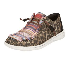 Justin Women's Hazer Leopard Aztec Slip On Shoes