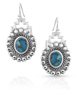 Montana Silversmith Blue Spring Turquoise Earrings ER5230