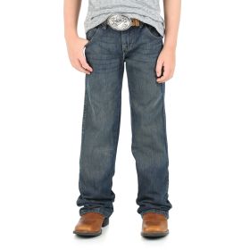 Wrangler Retro Men's Layton Medium Wash Low Rise Slim Bootcut Jeans