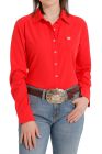 CINCH Ladies Solid red Button-Down Shirt MSW9164032